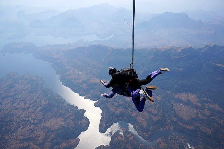 Aamby Valley Skydive Maharashtra