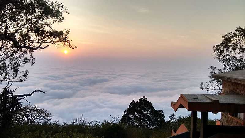 sunrise in nandi hills