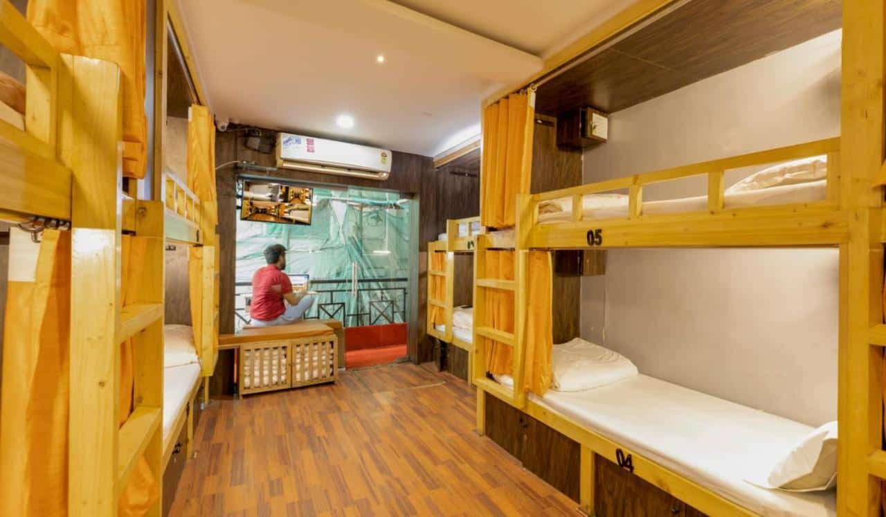 the yellow hostel