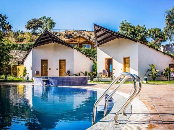 aaram organic farmstay & hostel udaipur