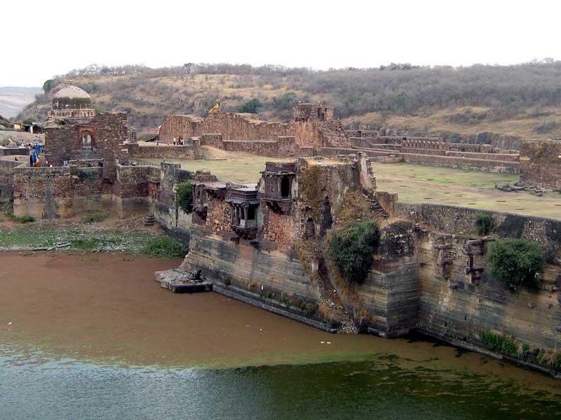 top of ranthambore fort