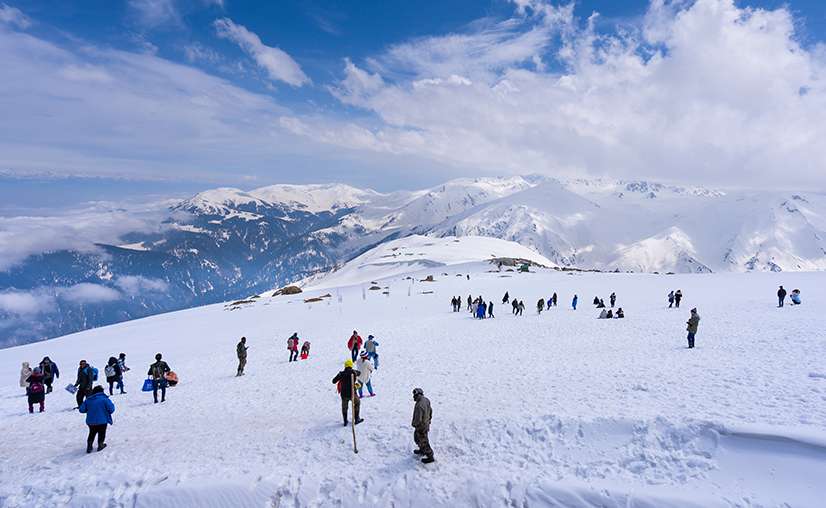 skiing jammu