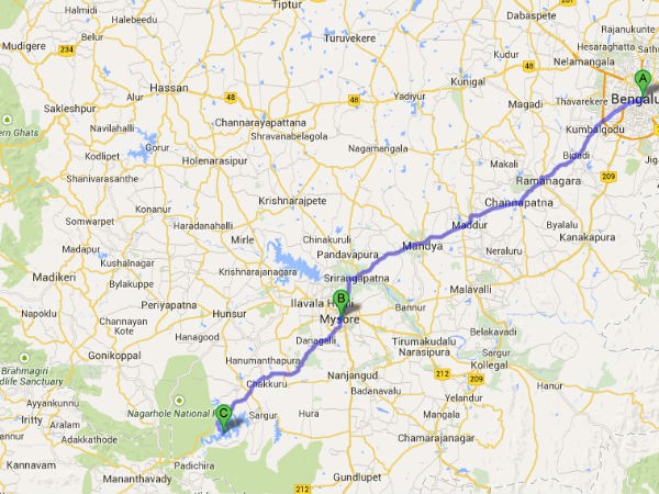 Road trip from Bangalore to Kabini