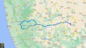 Bangalore to Sakleshpur via NH 75