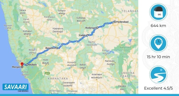 road trip from Hyderabad to Goa